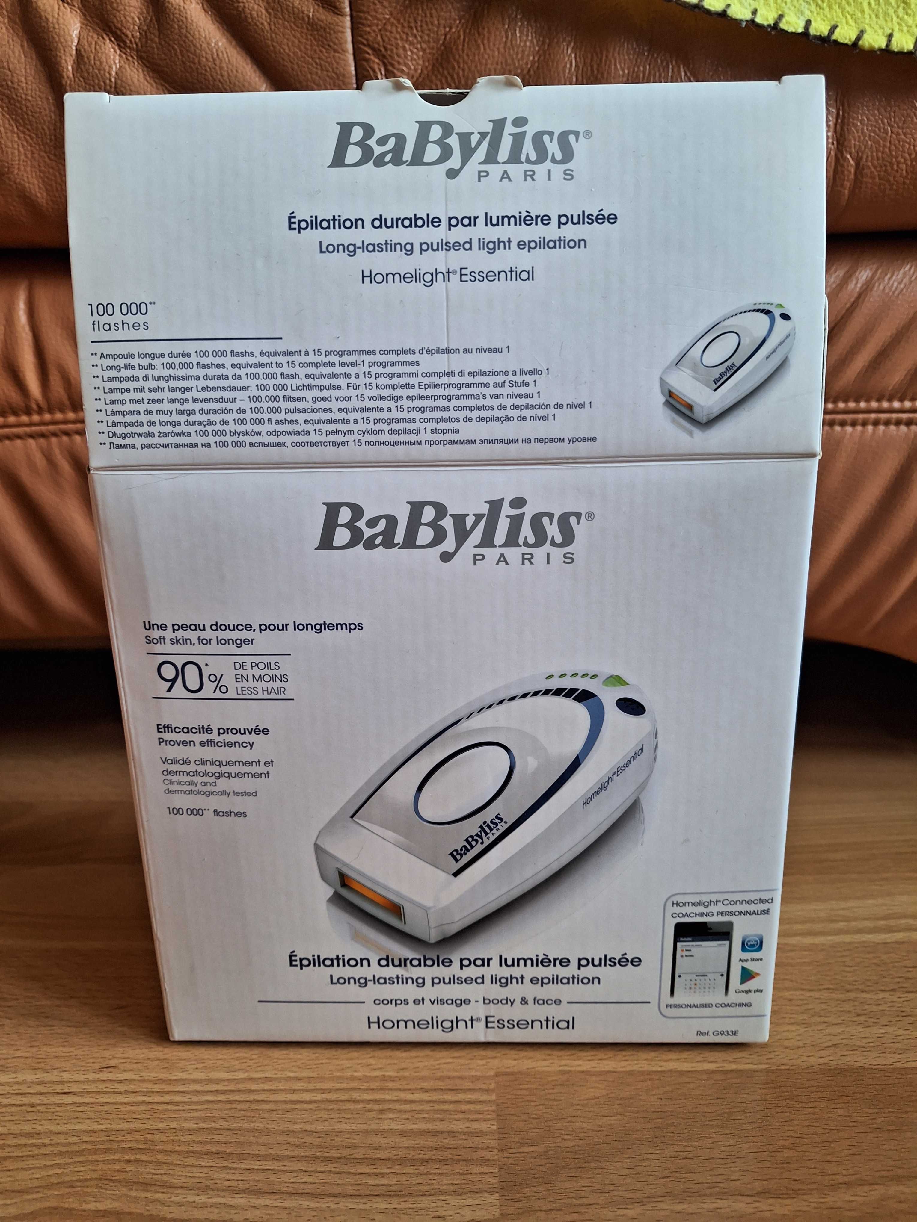 Depilator laserowy BaByliss Homelight G933E