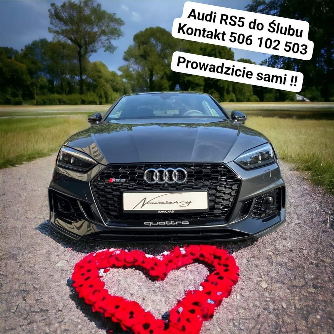 Audi RS5 do Ślubu DAYTONA GREY - Sami prowadzicie !!