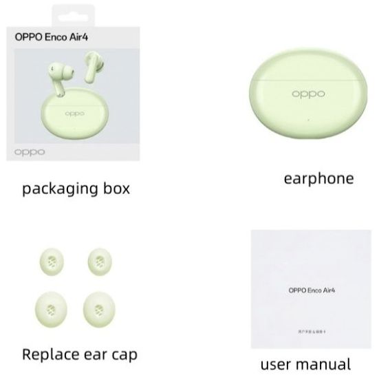 Оригінальні бездротові TWS навушники Oppo Enco Air 4