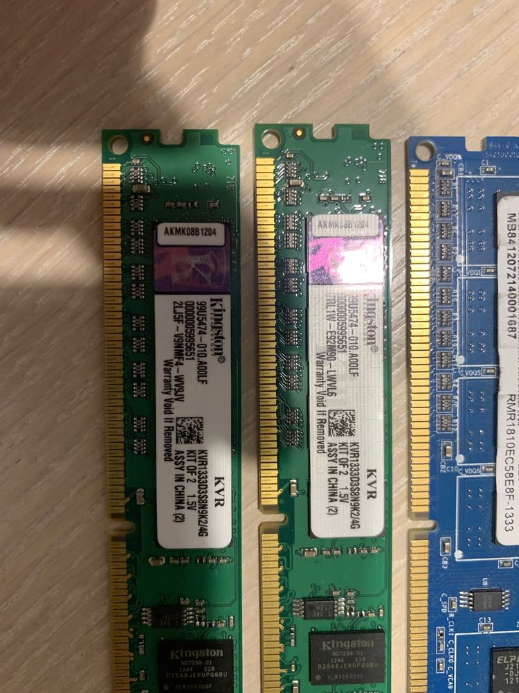 4x2gb ddr3 pamięć RAM