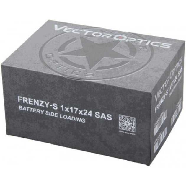 Коллиматор VectorOptics Frenzy-S 1x17x24 + Планка на ПМ або Форт 12/14