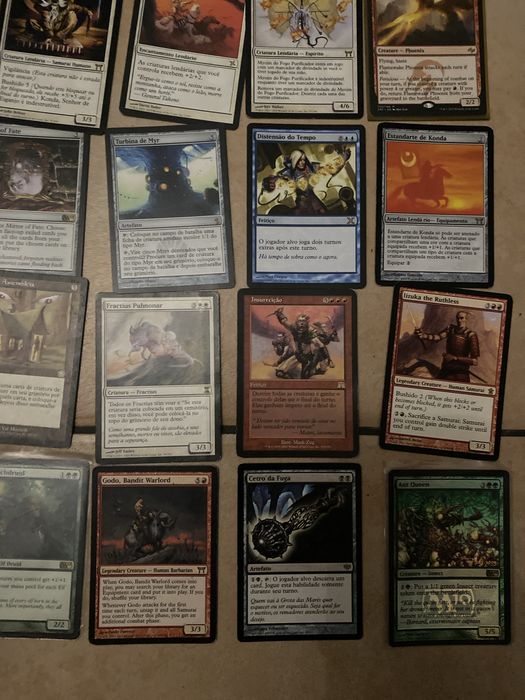 Cartas Incomuns, Raras e Miticas de Magic The Gathering