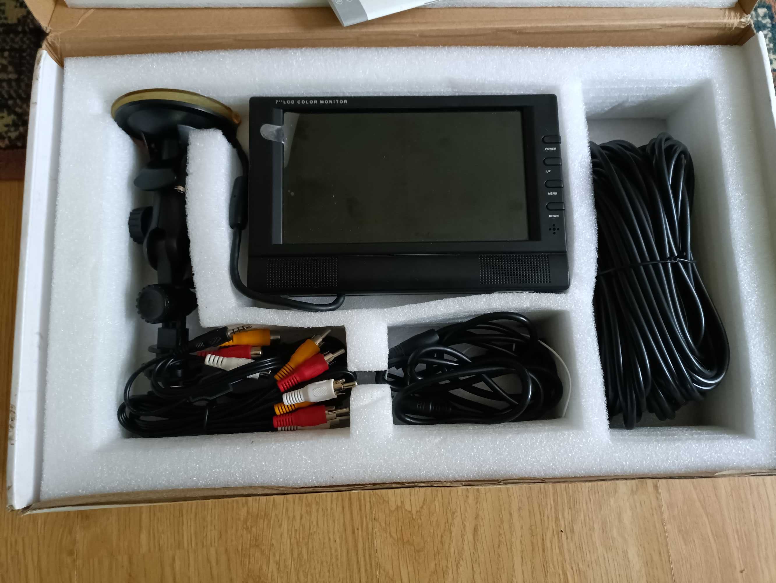 Monitor do kamery monitoringu video 7" Conrad ELECTRONIC LCD pilot