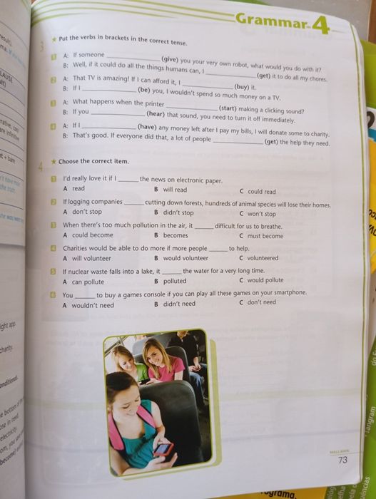 Caderno de inglês