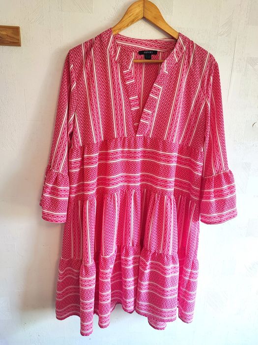 Letnia śliczna sukienka w stylu boho L/XL lato wakacje urlop