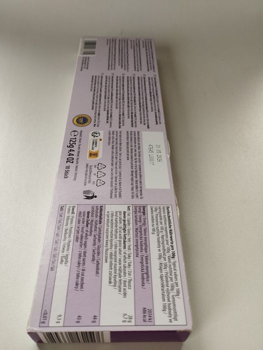 Lubecker edel marzipan rum marcepan o smaku rumowym 125 g