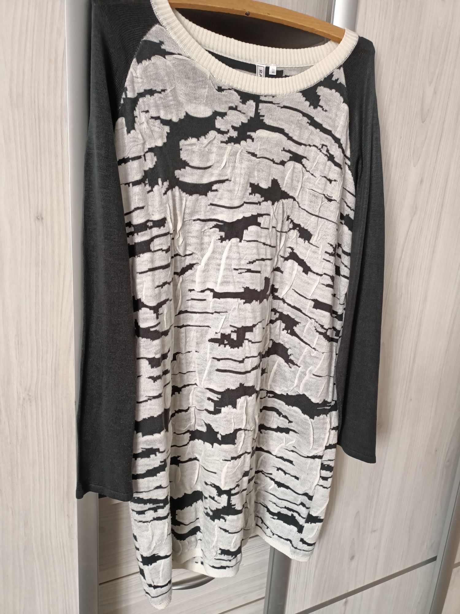 Sweter, sukienka, tunika Bonprix Rainbow 44/46, długi sweter na zimę
