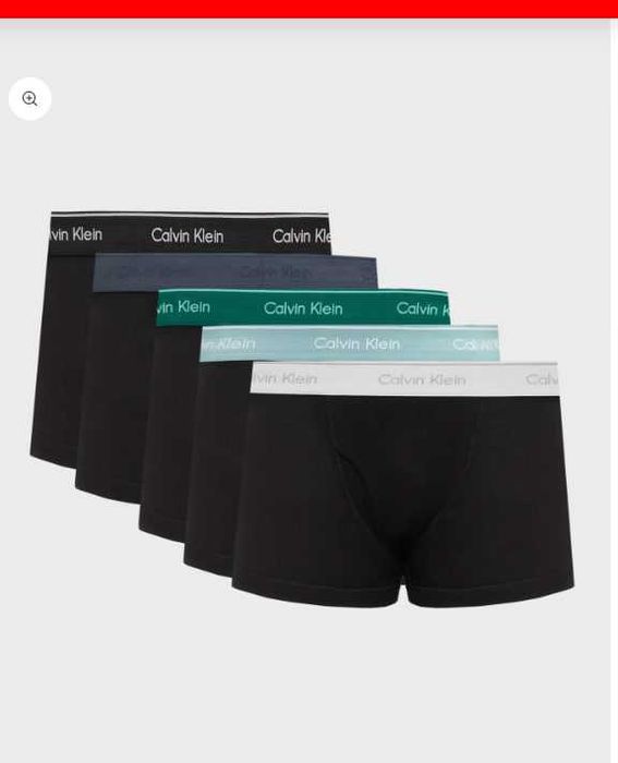 Трусы,белье  набор 5 шт Сalvin Klein TRUNK M,L,XL ОРИГИНАЛ ЛУЧШАЯ ЦЕНА
