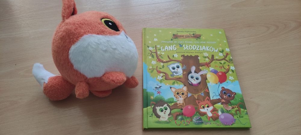 Gang słodziaków 1książka+1maskotka do wyboru