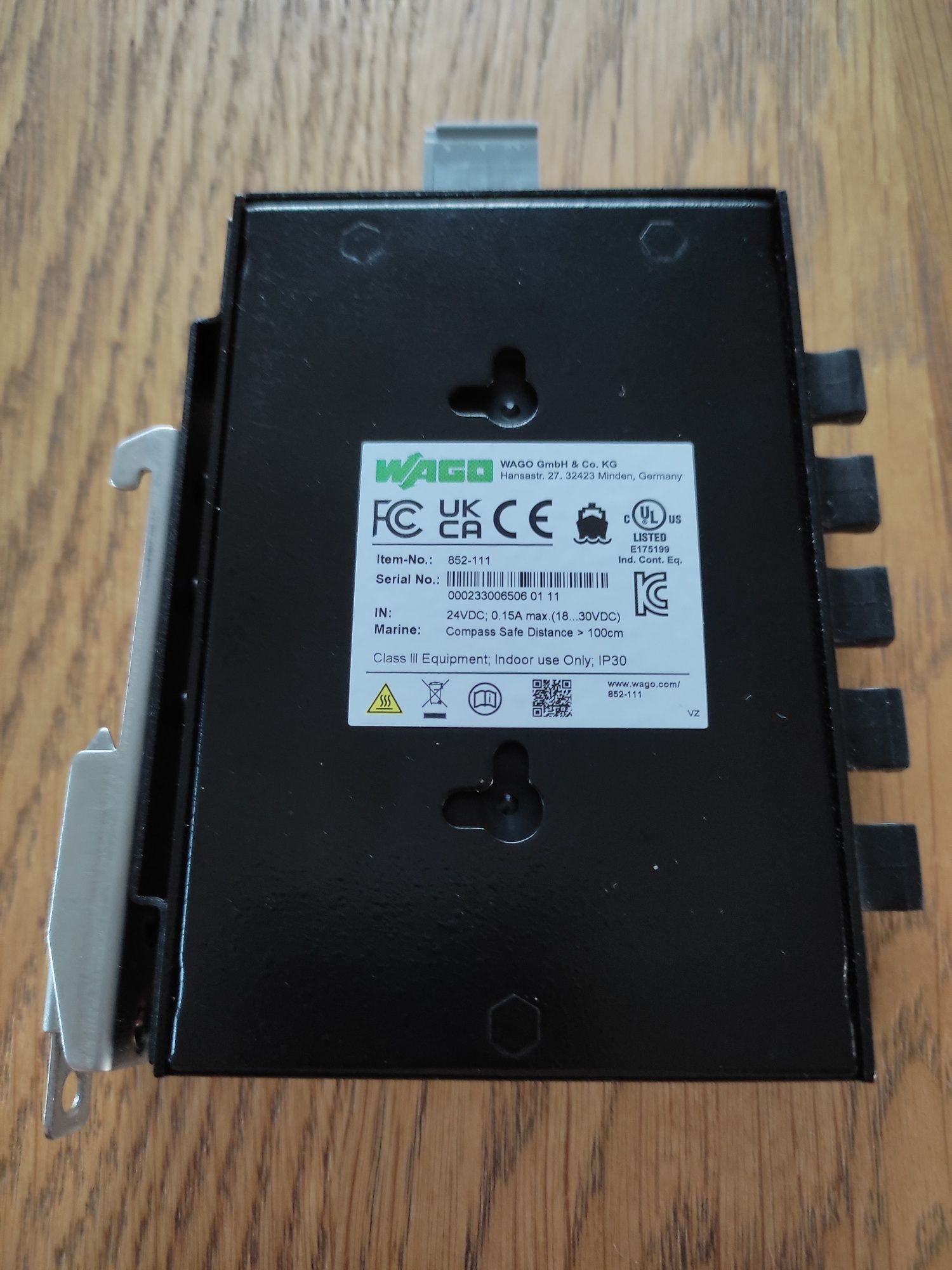 SWITCH WAGO 852 111 przemysłowy