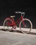 Bicicleta de Cidade Brisa Bordeaux Custom