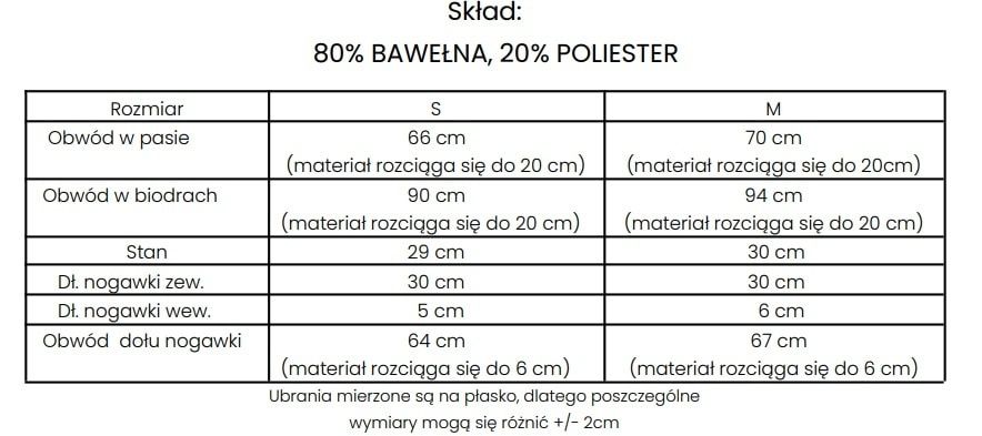 Spodenki Olavoga Cherry S M szare dresowe