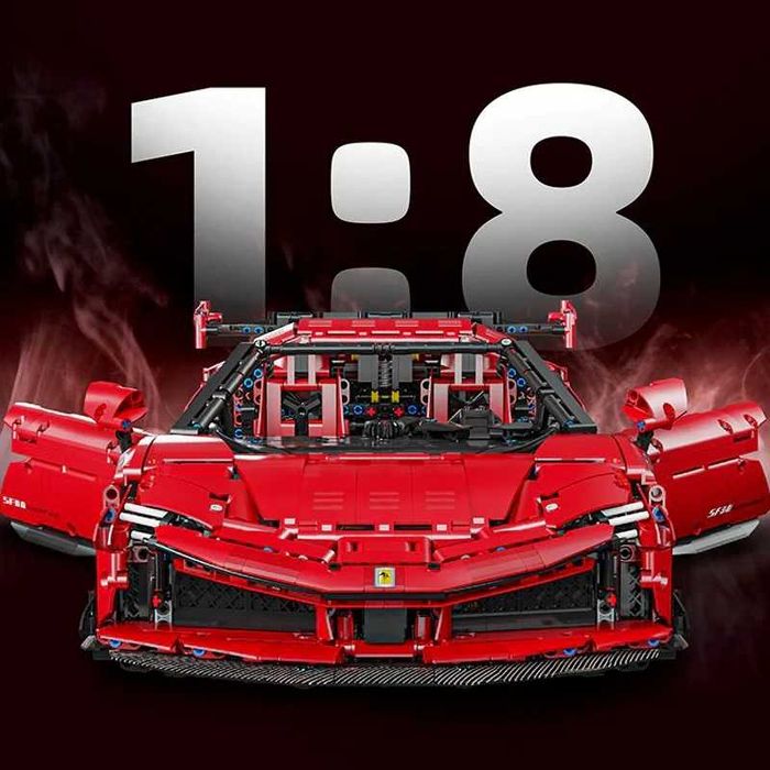 Конструктор LERU "Ferrari SF90 Stradale" 1:8 4260 pcs. У КОРОБЦІ