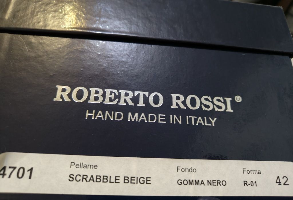 Чоловічі туфлі (мокасини) Roberto Rossi Hand made in Italy