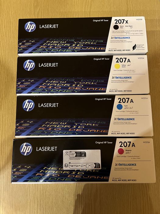 Toner HP Oryginal komplet 207A 207X