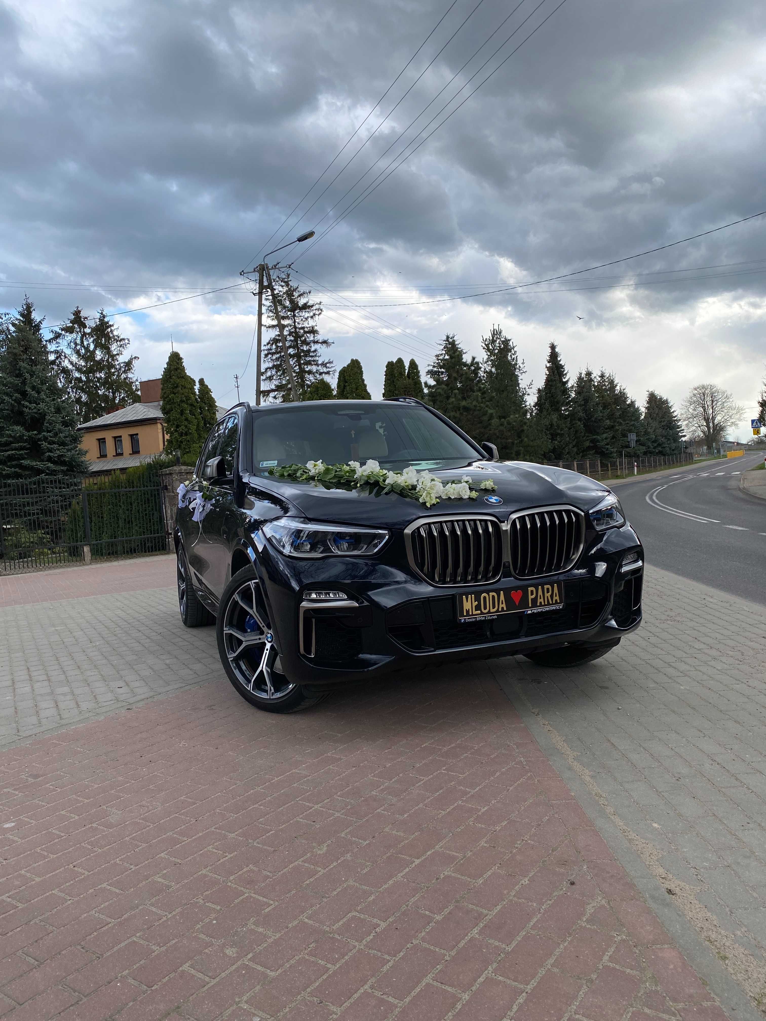 Auto Do Ślubu - BMW X5 M50d G05 2019rok.