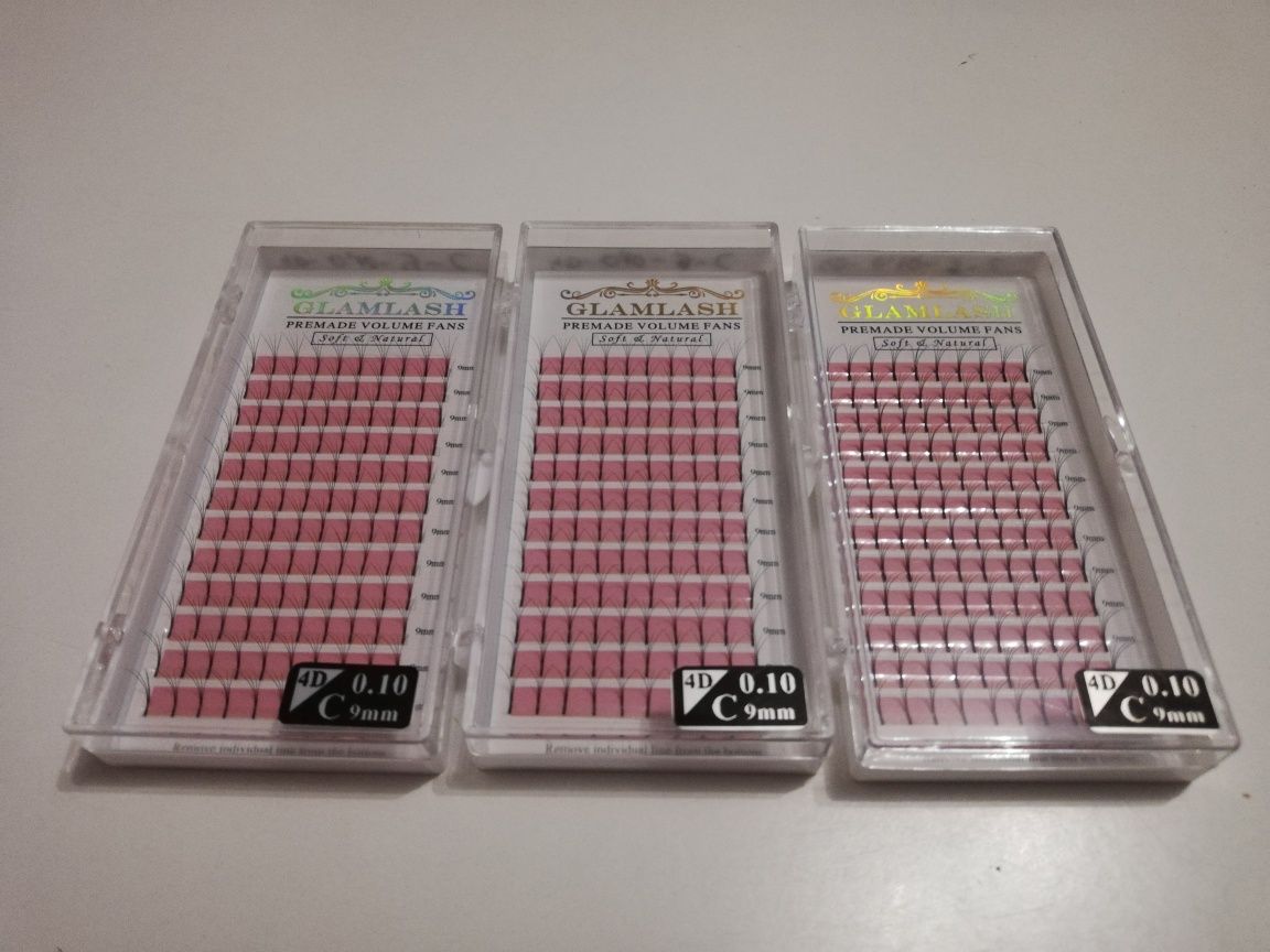 Glamlash rzęsy kępki 4D