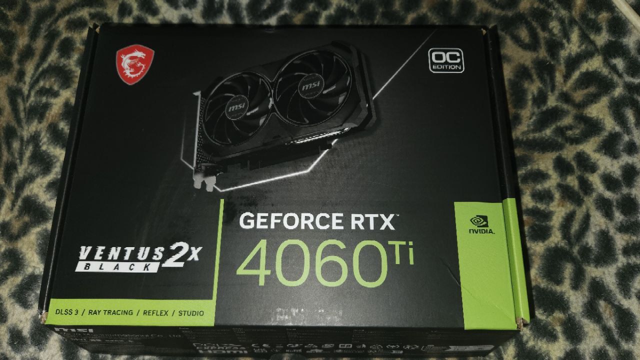 RTX4060ti на 8гб
