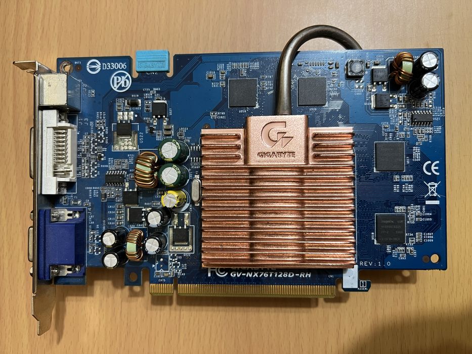 Відеокарта Gigabyte GV-NX76T128D-RH PCI-Ex 128 MB