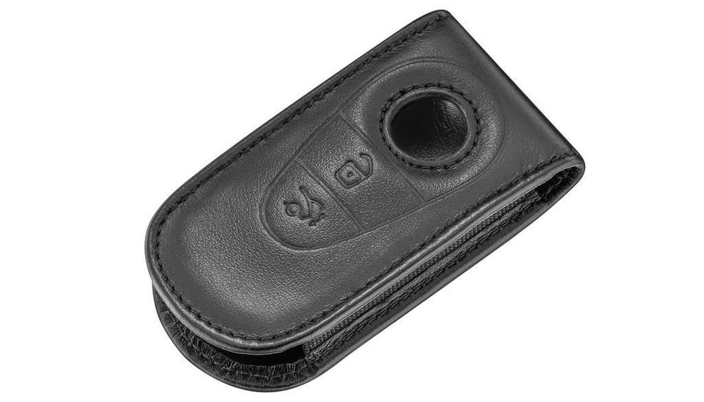 MERCEDES-BENZ Etui skorzany pokrowiec na kluczyki brelok OE