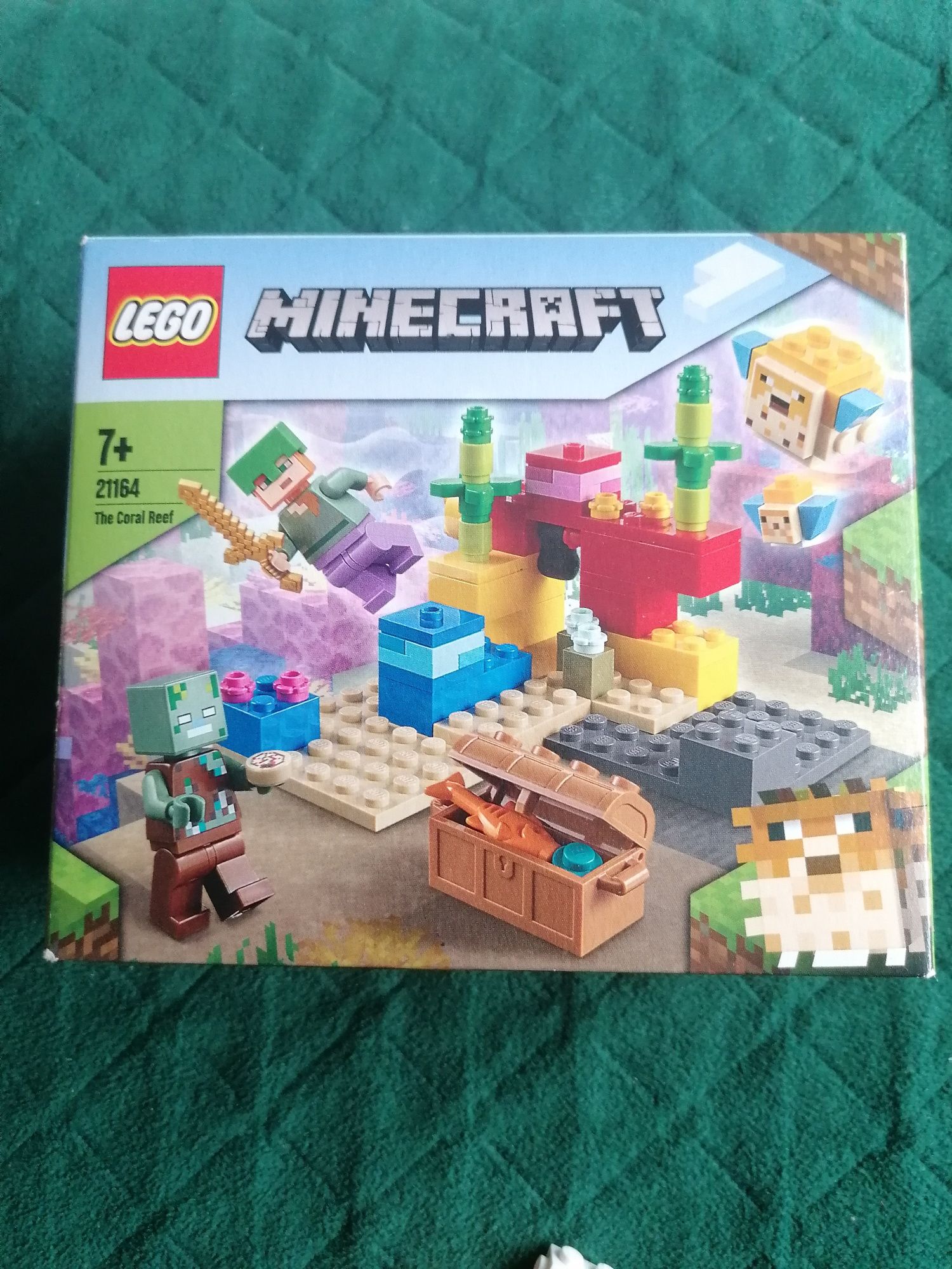 Lego Minecraft rafa koralowa 7+