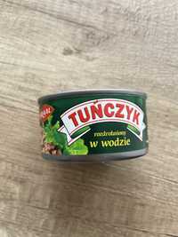 Тунець Tunczyk rozdrobniony w wodzie 185g/130g