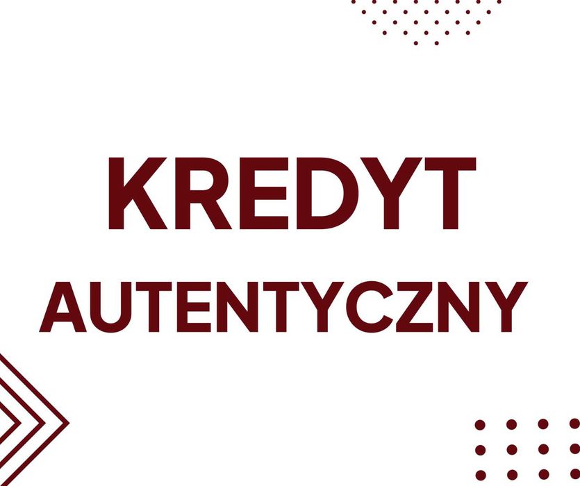 Autentyczny kredyt online, w 100% polski