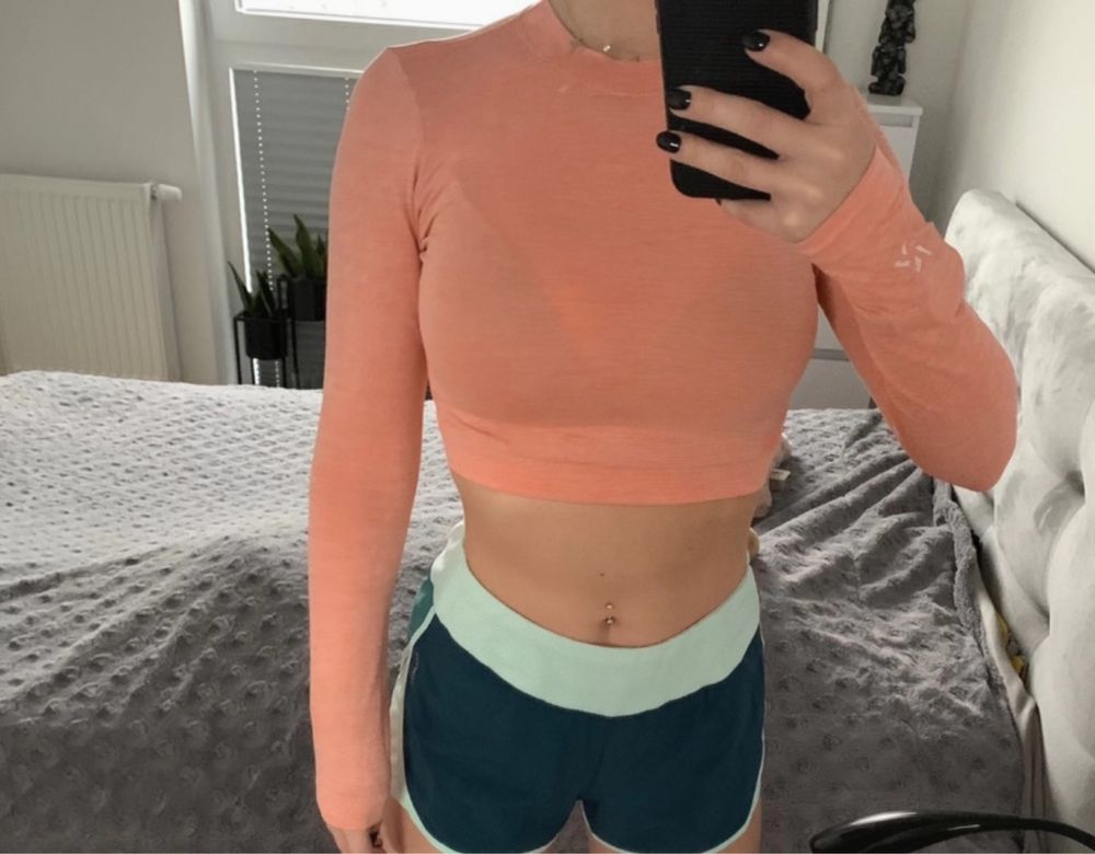 Rashguard xs s pomarsnczowa brzoskwinka