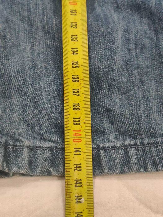 джинсовий комбінезон сraftsman синій. великий розмір 58+!