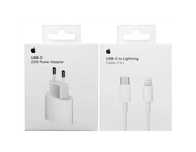 Oryginalna Ładowarka szybka APPLE IPHONE 20W + kabel LIGHTNING USBC