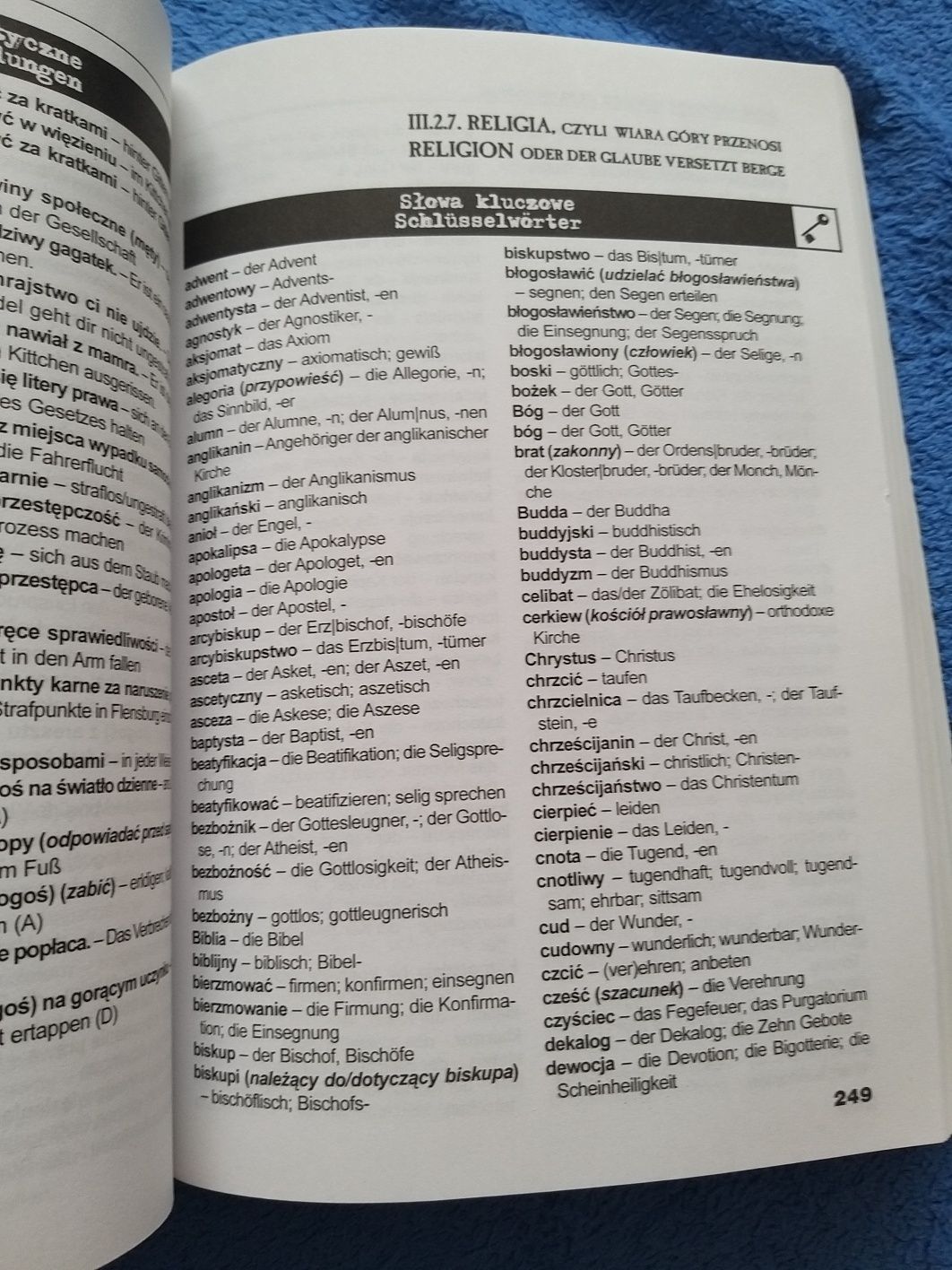 Uniwersalny słownik tematyczny języka niemieckiego