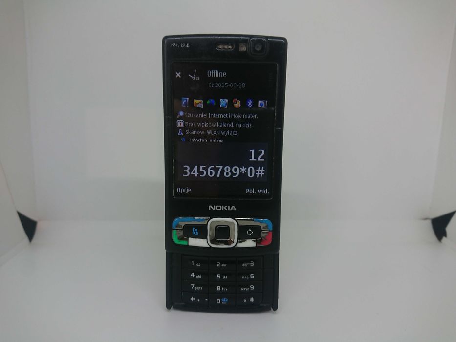 Kultowy Telefon Nokia N95 8GB (Emulator NES i dużo gier Java)
