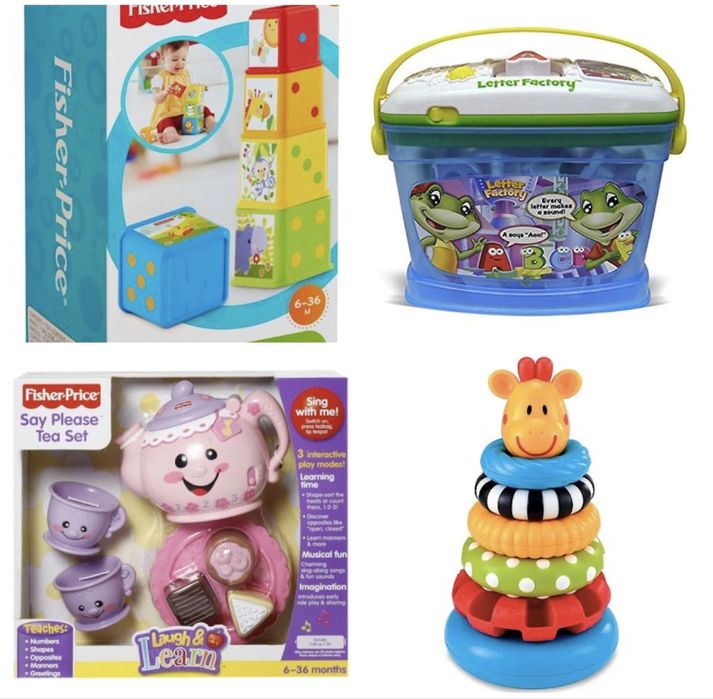 Много игрушек Fisher Price + развивашки