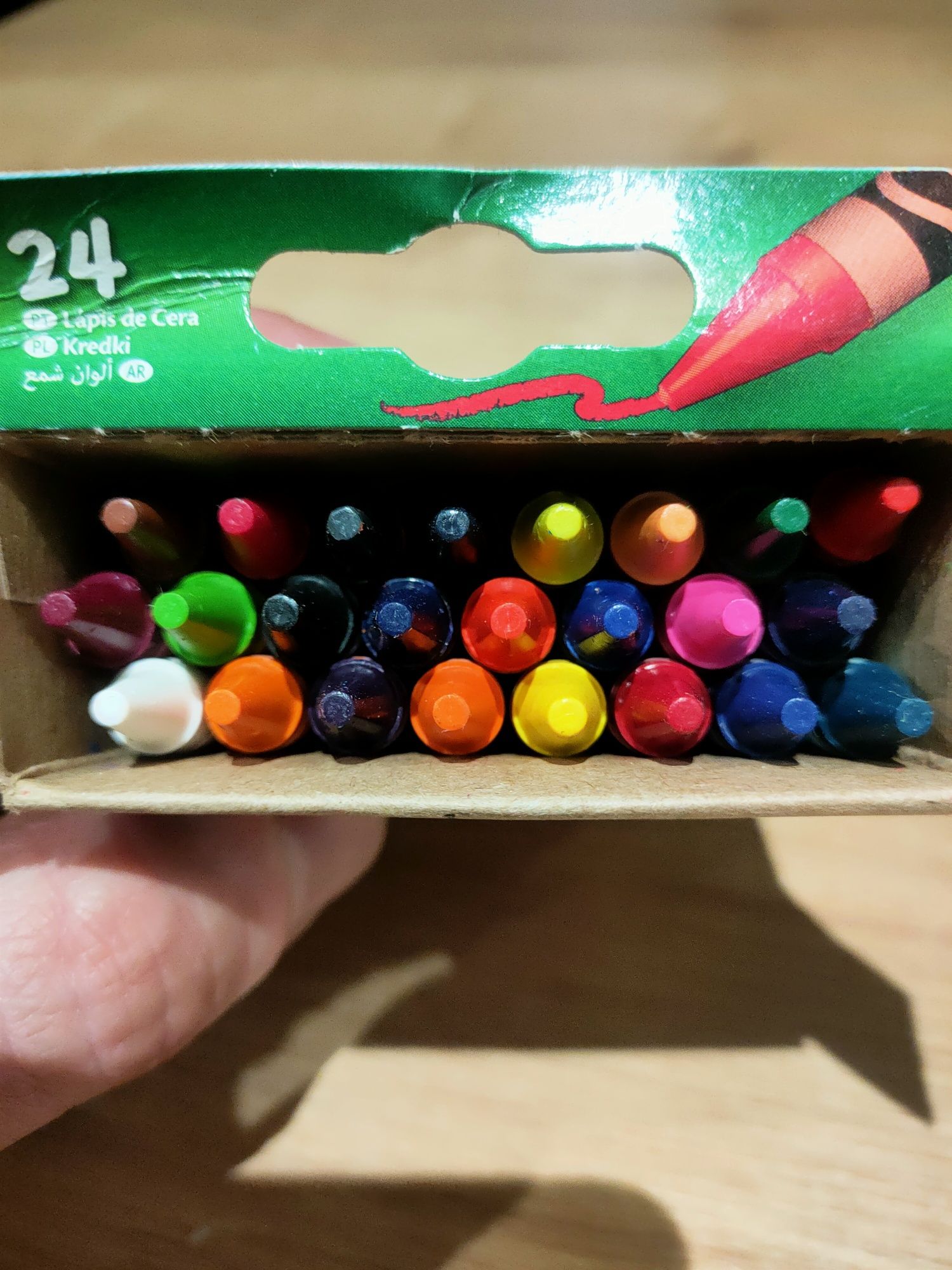 Kredki świecowe 24 kolory Crayola