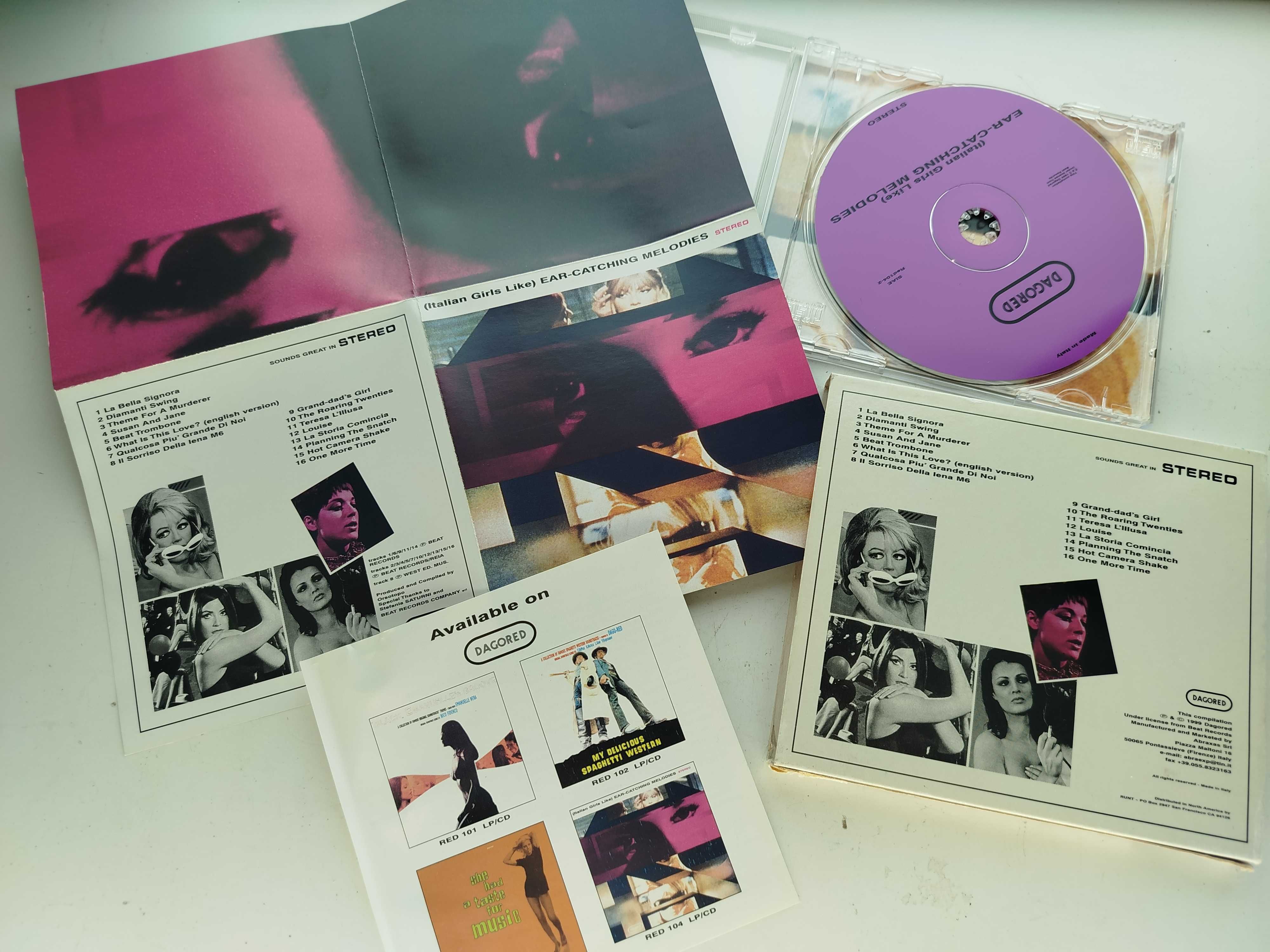 Italian Girls Like Ear-Catching Melodies various rock jazz pop UNIKAT
