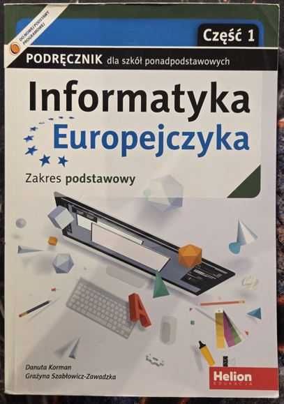 podręcznik Informatyka Europejczyka cz. 1
