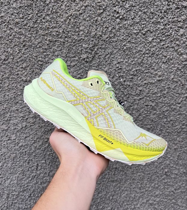Кросівки ASICS Fujispeed 3 cool matcha/safety yellow