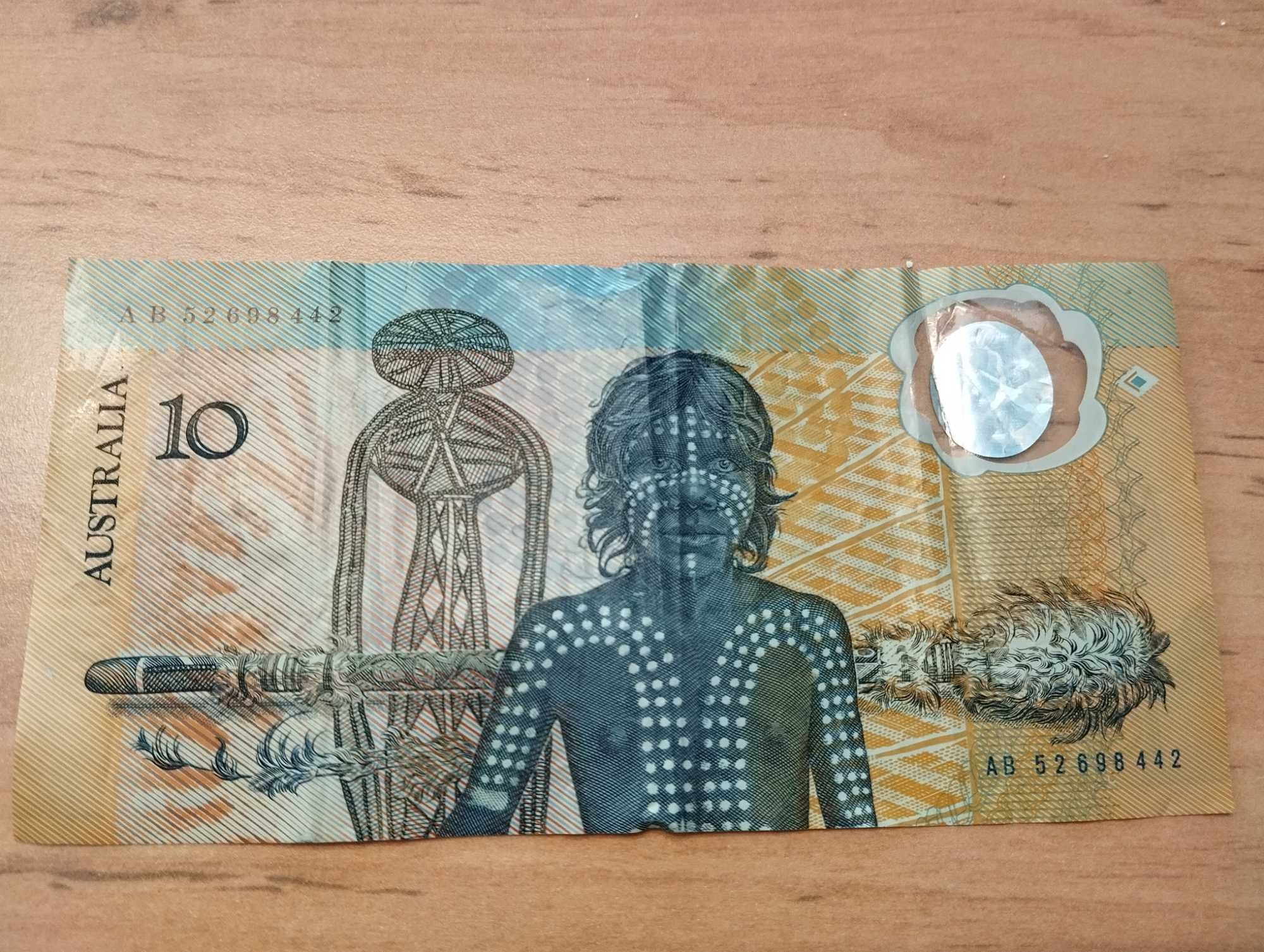 10 dolarów Australia aborygen