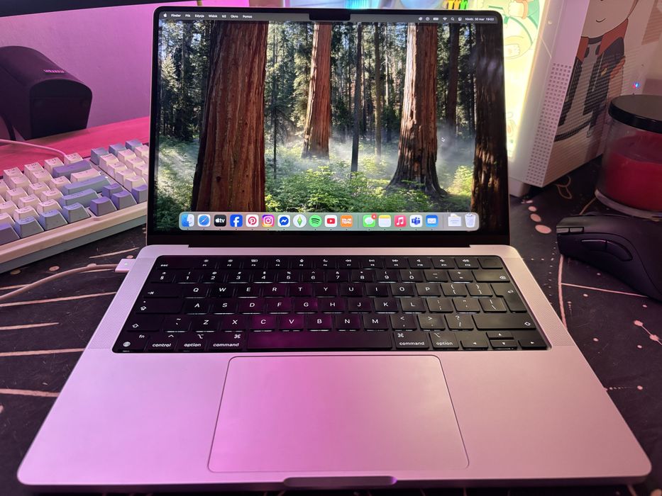Macbook Pro M2 Pro 2023 14 cali Retina 16GB RAM, 1TB SSD, 129 cykli