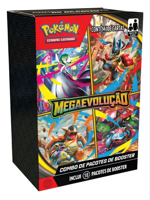 Booster pokemon megaevolução