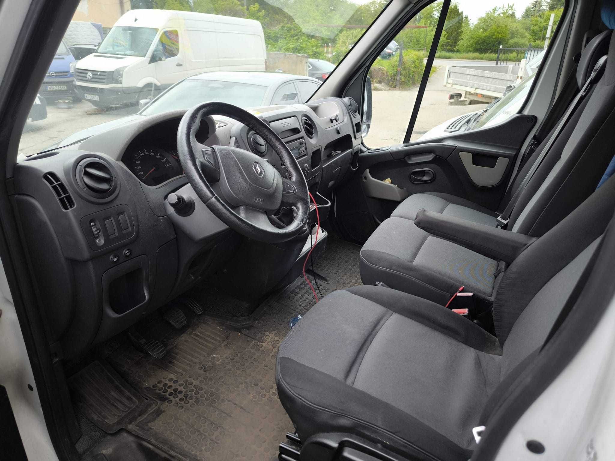 Renault Master 2.3 dci, Kontener + winda, uszkodzony motor