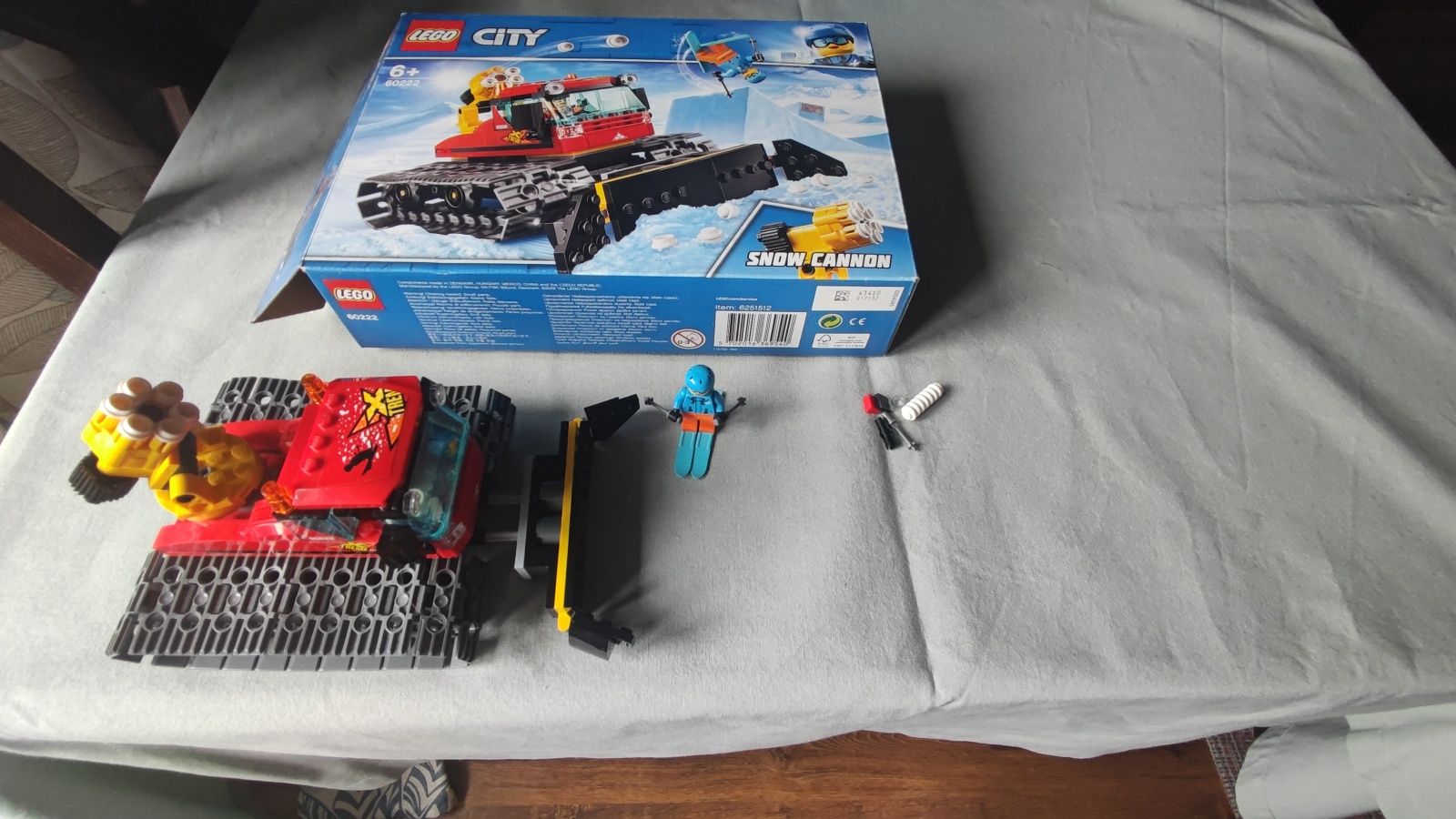 LEGO City 60222 pług gąsienicowy