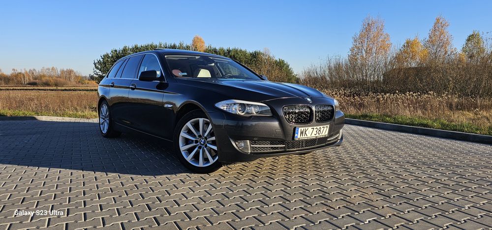 BMW F11 530xd 2011 • HUD • masaże foteli • xDrive • zadbane
