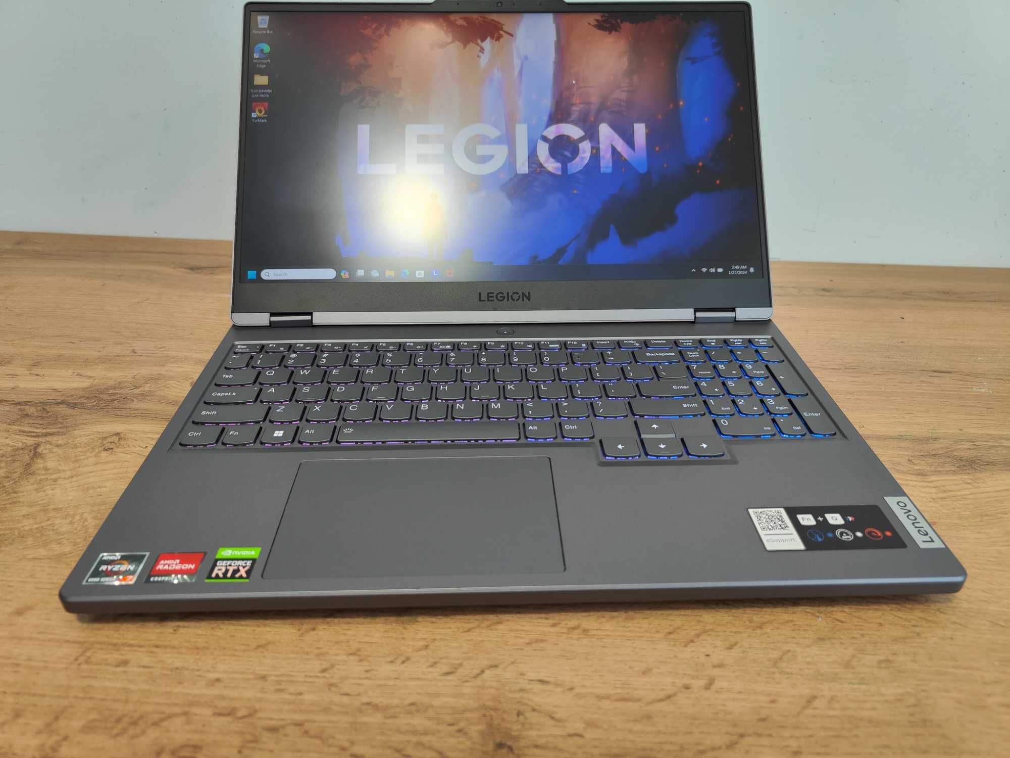 Игровой Lenovo Legion, AMD Ryzen 7-6800H, 64 GB RAM, RTX 3060