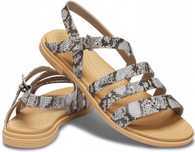 Damskie sandałki Crocs Tulum panterka saldaly 38