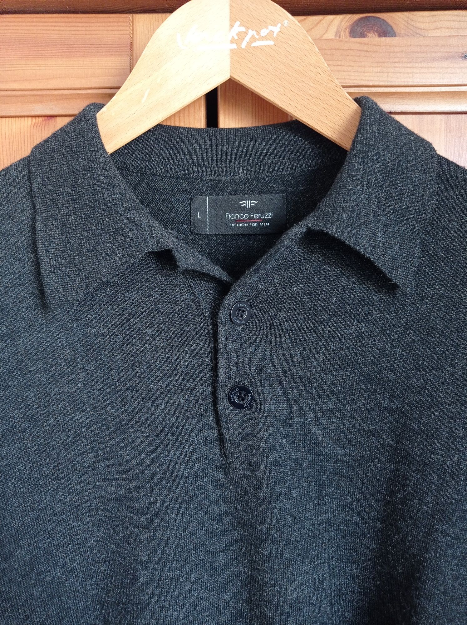 Franco Feruzzi sweter polo bluza produkt premium za mniej niż 1/4 ceny