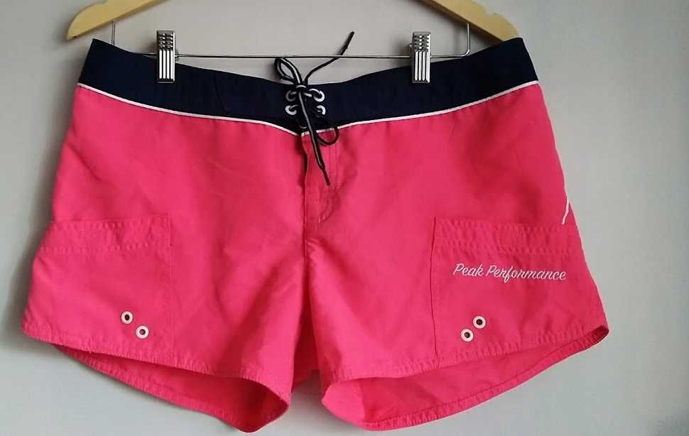 PEAK PERFORMANCE W SHORE SH neonowe spodenki r.31