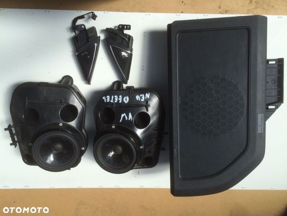 VW NEW BEETLE 5C GŁOŚNIKI WZMACNIACZ FENDER