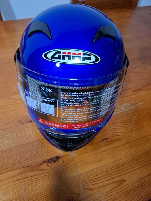 Capacete de criança novo, ate aos 10 anos