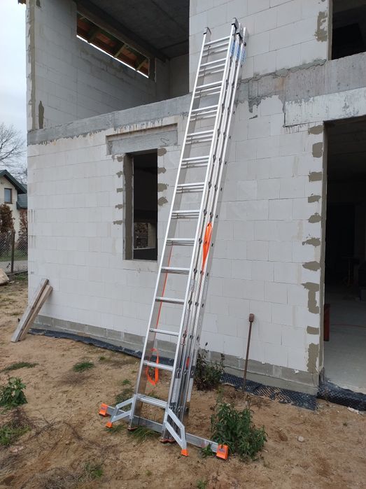 Drabina zasięg 11m Krause tribilo 3x14 stopni wynajem